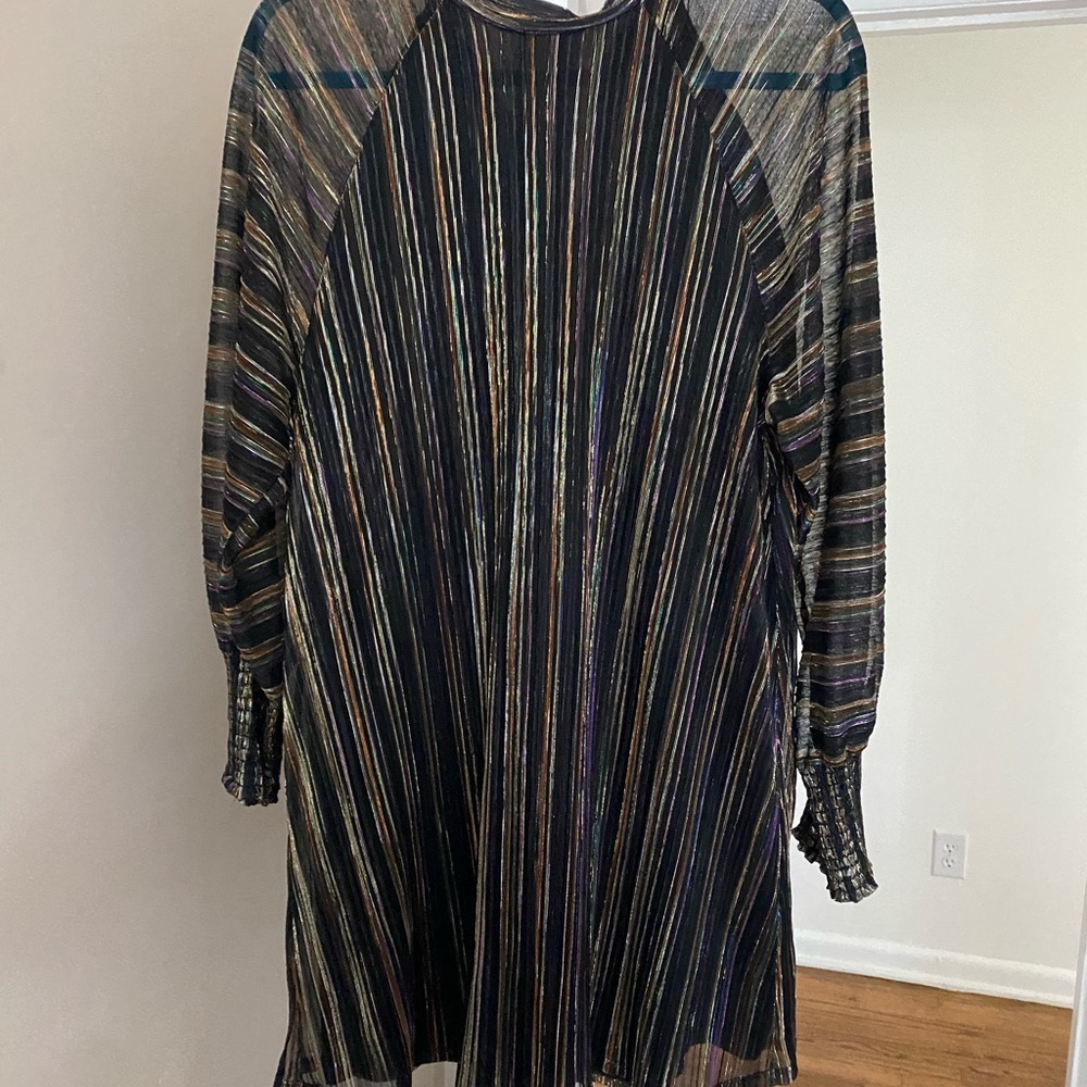 KARLIE shimmer mini dress